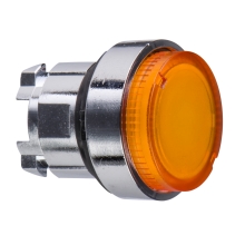 Schneider head. control. push. light with overlap. zB4BW153 HARMONY yellow