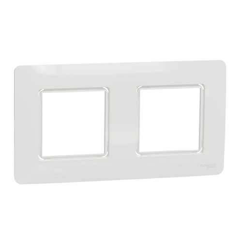 Schneider N.UNICA.Studio.Outline double cover frame; white