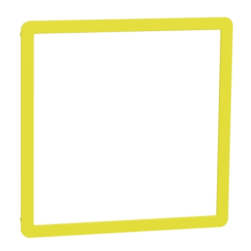 Schneider N.UNICA.Studio.Outline frame.decorative ; Yellow