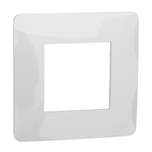 Schneider N.UNICA.Studio single cover frame; white