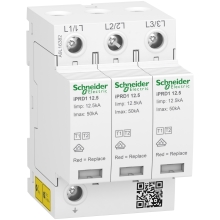 Schneider overvoltage arrester Acti9 iPRD1 12.5 3P T1+T2