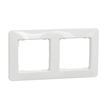 Schneider SEDNA frame cover double white