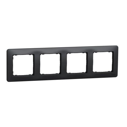 Schneider SEDNA frame cover quadruple anthracite