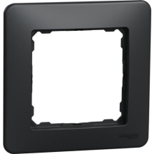 Schneider SEDNA frame cover single anthracite