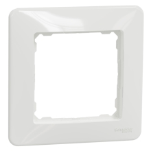 Schneider SEDNA frame. cover single white