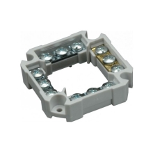 SEZ terminal block. ring small 4-pole 6303-13 P1/S, gray