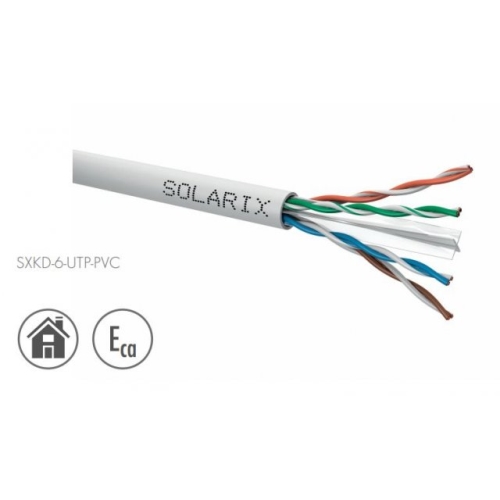 SOLARIX data cable UTP SXKD-6-UTP-PVC Cat.6; 26100001 box.305m