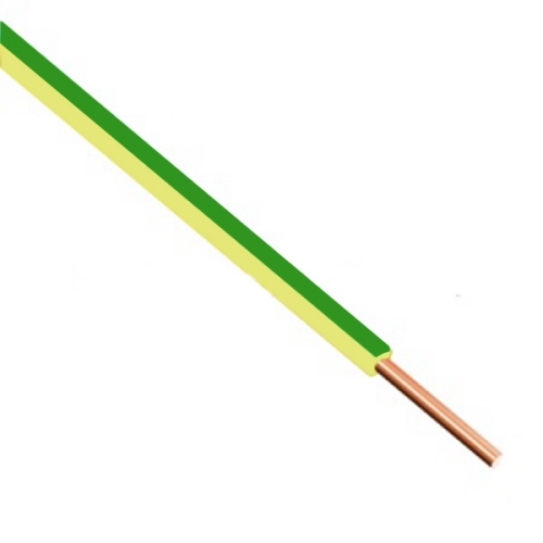 Solid wire CY 10mm; yellow-green