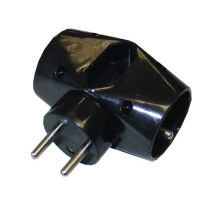 SOLIGHT adapter. junction. 2.5A + 2x 10A black