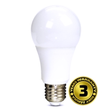 SOLIGHT bulb. klasický tvar A60 10W. E27. 4000K. 270°. 1100lm