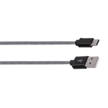 SOLIGHT cable USB 2.0 A/M - USB C3.1/M 1m resistant Code: SSC1601