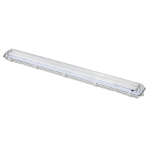 SOLIGHT ceiling lighting dustproof, G13, for 2x 120cm tubes, IP65, 127m