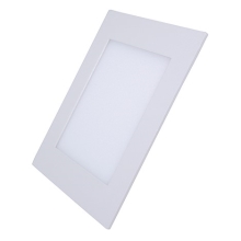 SOLIGHT downlight LED, suspended, 18W, 1530lm, 3000K, thin, square, white