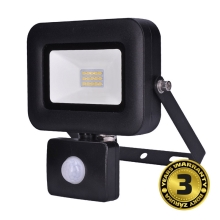 SOLIGHT flood light LED PRO with sensor. 10W. 850lm. 5000K. IP44