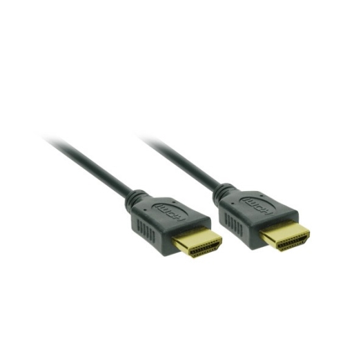 SOLIGHT HDMI cable with Ethernet. HDMI 1.4 A connector 2m