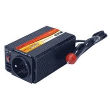 SOLIGHT Inverter 12V 200W metal black 12V + USB 500mA