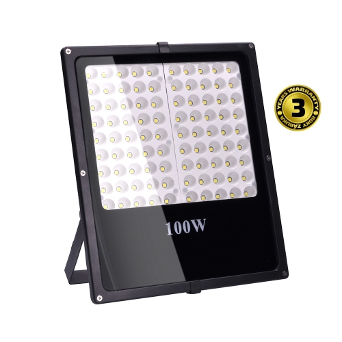 SOLIGHT LED flood light. 100W. 8500lm. AC 230V. black