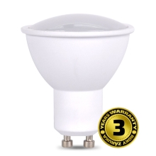 SOLIGHT LED reflector PAR16 spot light bulb. 5W. GU10 3000K. 400lm. white