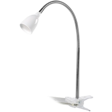 SOLIGHT light stand LED 2.5W, 3000K, clip, white color