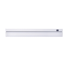 SOLIGHT linear LED kitchen light, tiltable, switch, 10W, 4100K, 58cm