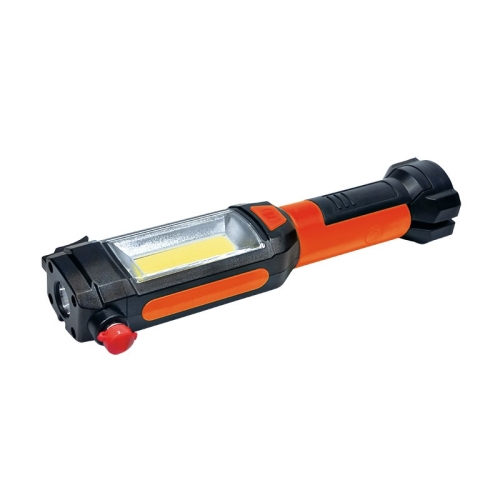 SOLIGHT multifunctional light, 3W COB + 1W LED, clip, magnet, flexible, 3xAAA