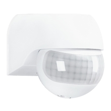 SOLIGHT PIR wall sensor, outdoor, white