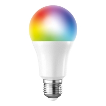 SOLIGHT SMART WIFI bulb, classic shape, 10W, E27, RGB, 270°, 900lm