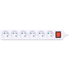 SOLIGHT socket. for. mobile. supply. 6-way switch /PZ18/