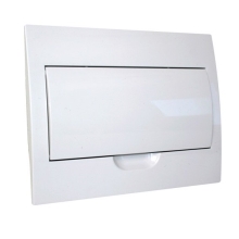 SPACE distribution box.under.plaster RU 12 12mod. IP30 full, white door