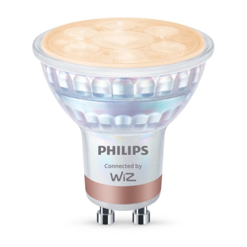 ßPHILIPS HUE PHI WFB 50W GU10 GLASS 927-65 TW 1PF/6