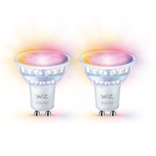 ßPHILIPS WiZ Wi-Fi BLE 50W GU10 GLASS 922-65 RGB2PF/6