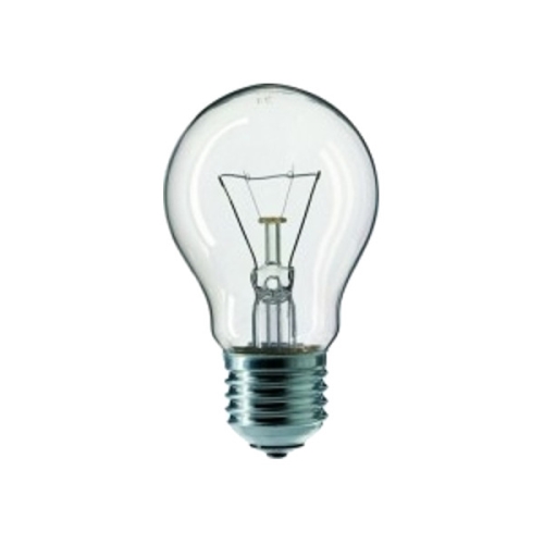 TESLAMP lamp. clear for industrial use 25W 240V E27