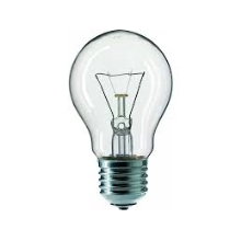 TESLAMP lamp. clear for industrial use 75W 240V E27