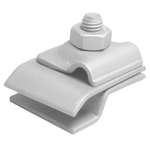 TREMIS clamp. lightning rod for SOc zinc gutters