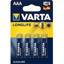 VARTA alkaline battery LONGLIFE 4103 AAA/LR03; BL4