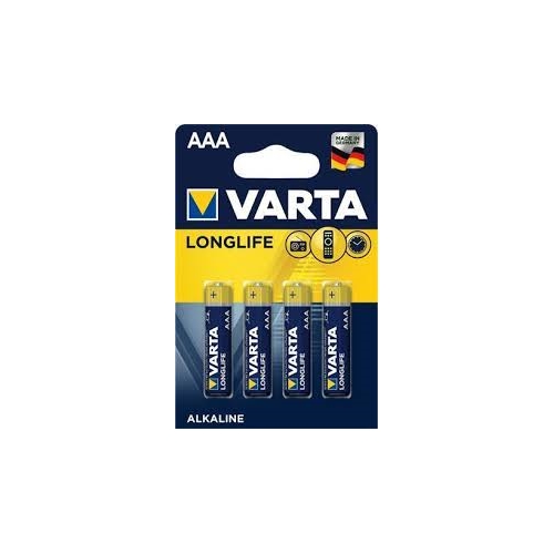 VARTA alkaline battery LONGLIFE 4103 AAA/LR03; BL4