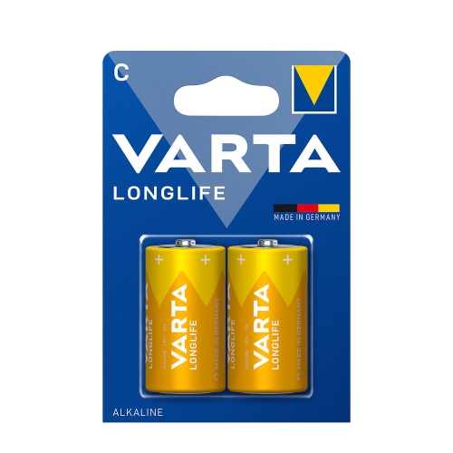 VARTA alkaline battery LONGLIFE 4114 C/LR14; BL2