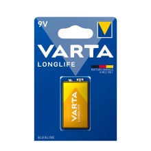 VARTA alkaline battery LONGLIFE 4122 9V/6LR61; BL1