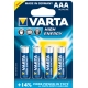 VARTA alkaline battery LONGLIFE.POWER 4903 AAA/LR03 ;BL4