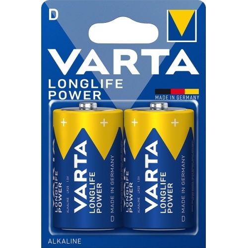 VARTA alkaline battery LONGLIFE.POWER 4920 D/LR20 ;BL2