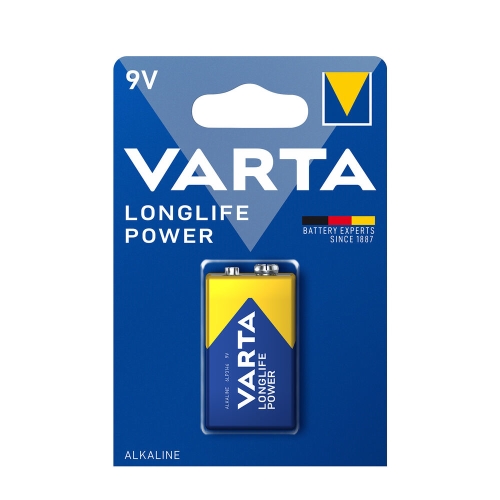 VARTA alkaline battery LONGLIFE.POWER 4922 9V/6LP3146 ;BL1