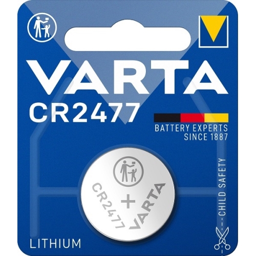 VARTA lithium battery CR2477/6477 ;BL1