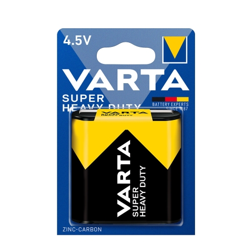 VARTA zinc-carbon battery. SUPER.HEAVY.DUTY 2012 4.5V/3R12 ;BL1