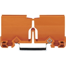 WAGO DIN holder for terminals 773 orange Code:773-332 ; pckg=10pcs